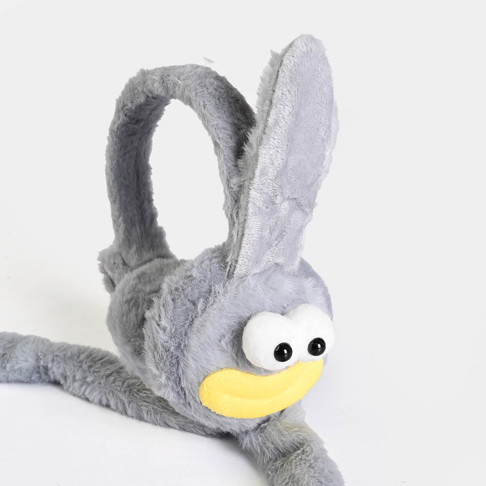 Interactive Moving Ear Plush Winter Earmuffs