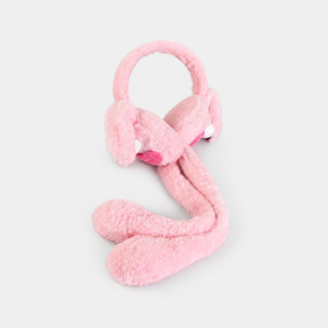 Interactive Moving Ear Plush Winter Earmuffs