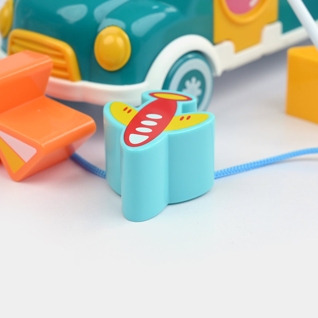 Music Bus Early Education Xylophone &amp; Shape Sorter Toy