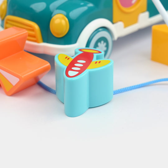 Music Bus Early Education Xylophone &amp; Shape Sorter Toy