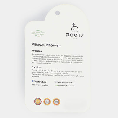 Roots 3 In 1 Medicine  Dropper