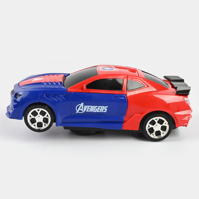 Transformer Car with Light & Sound For Kids