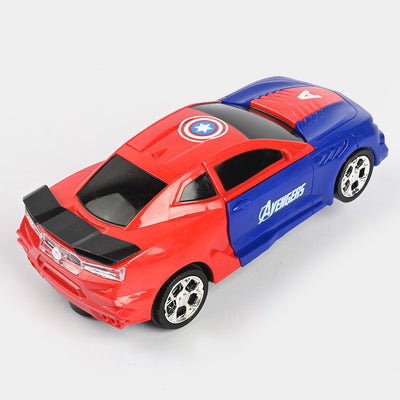 Transformer Car with Light & Sound For Kids