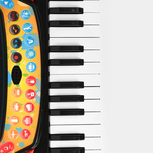3-in-1 Kids Music Set – Piano, Guitar & Microphone for Musical Fun