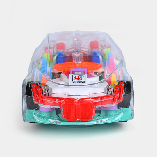 Gear Car With Multi Light For Kids
