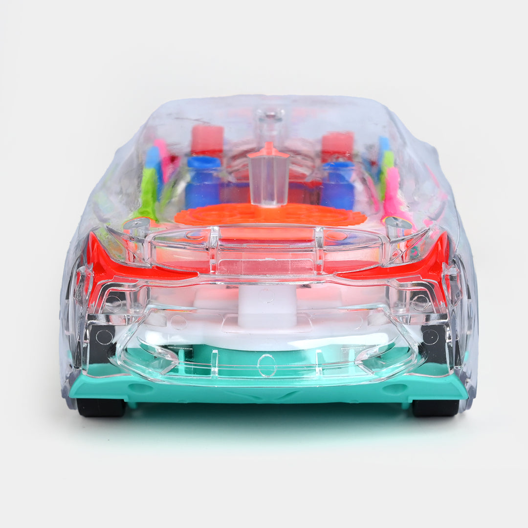 Gear Car With Multi Light For Kids