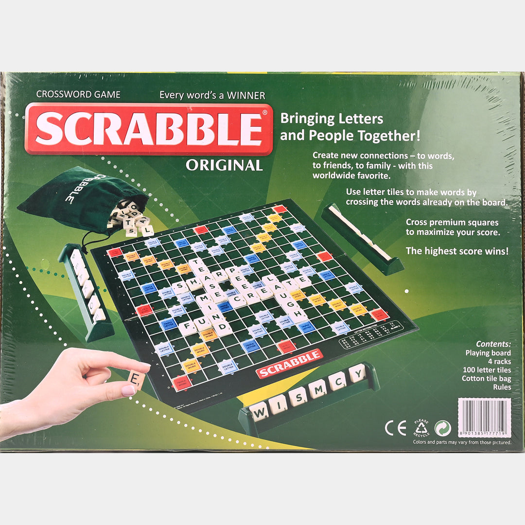 Scrabble Board Game – Learn, Play & Boost Vocabulary