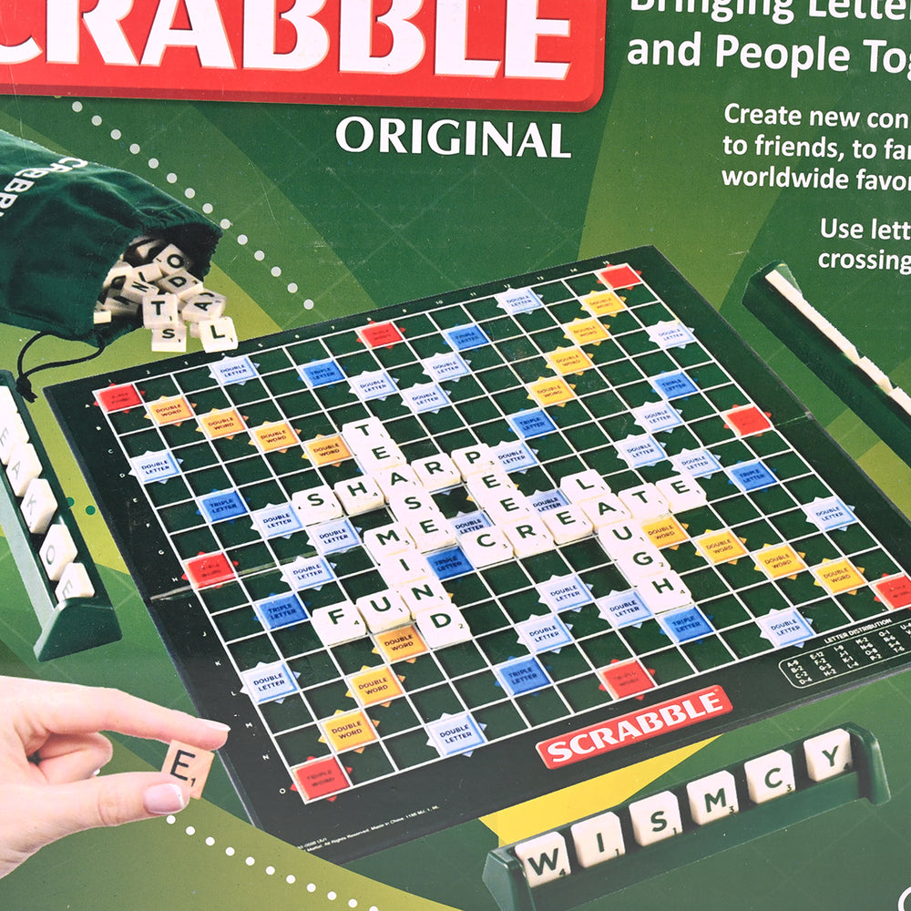 Scrabble Board Game – Learn, Play & Boost Vocabulary