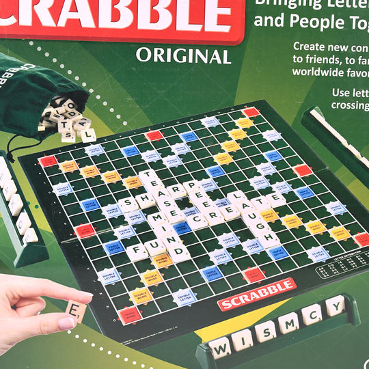 Scrabble Board Game – Learn, Play & Boost Vocabulary