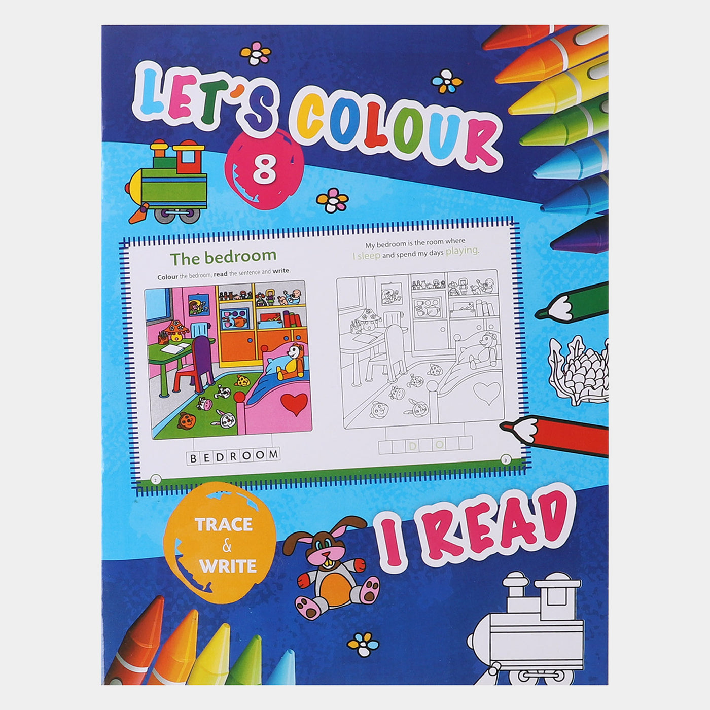 Let's Colour Reading & Write Book