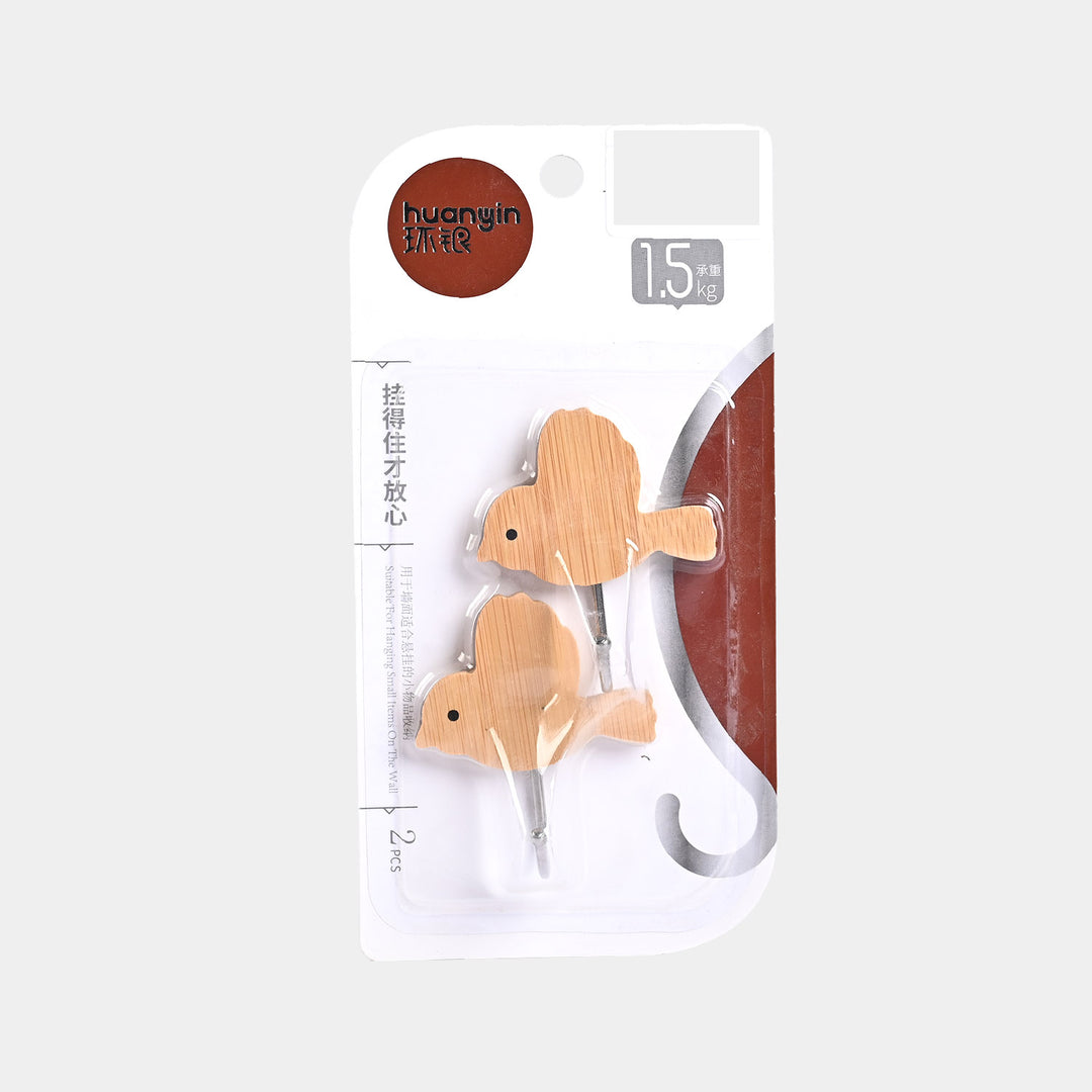 2PCs Strong Plastic Sticky Small Hook