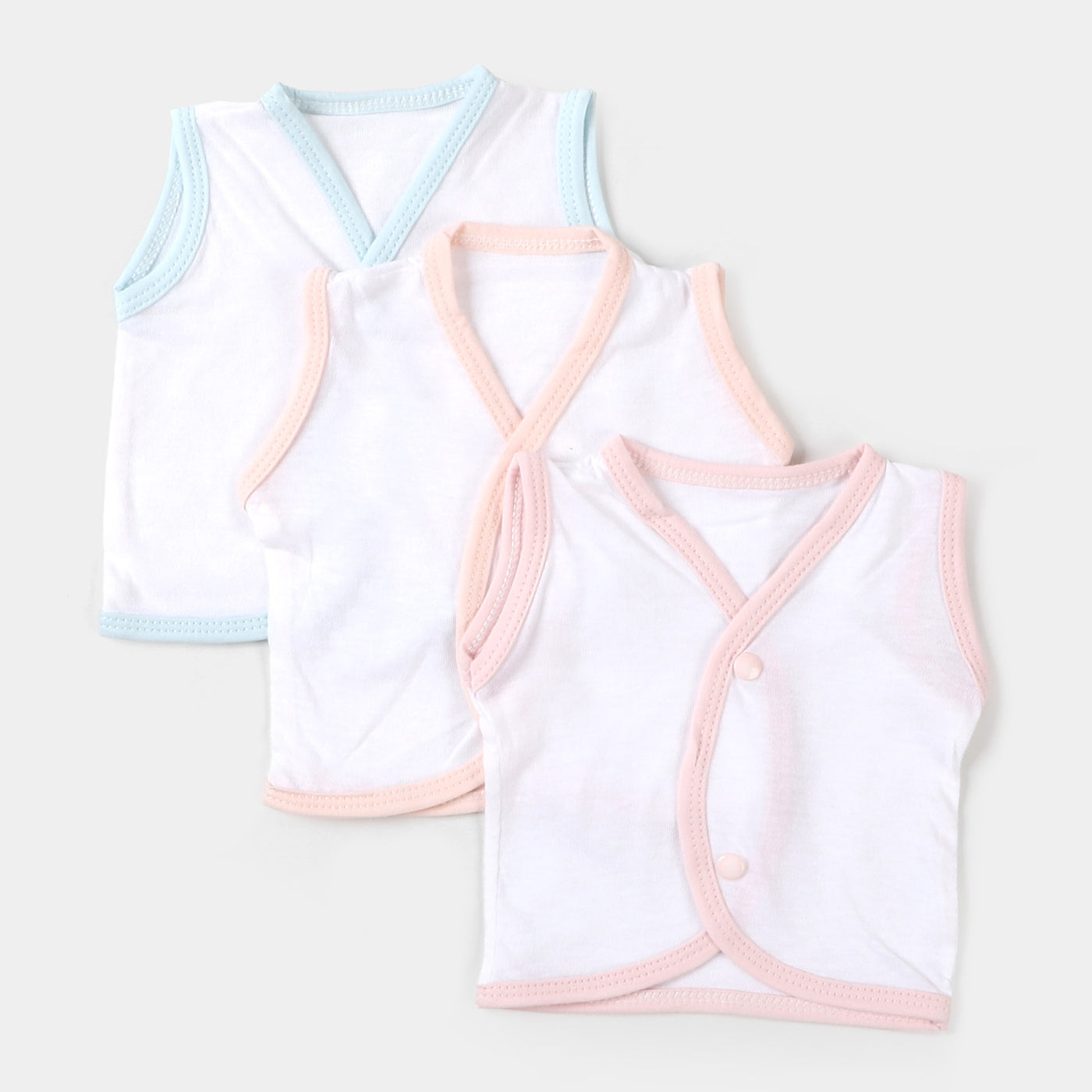 Baby Cotton Vest 3Pcs