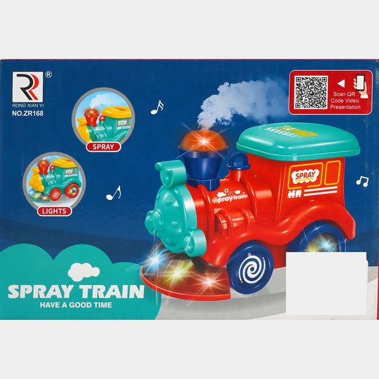 Spray Train Toy Fun Water Adventure for Kids
