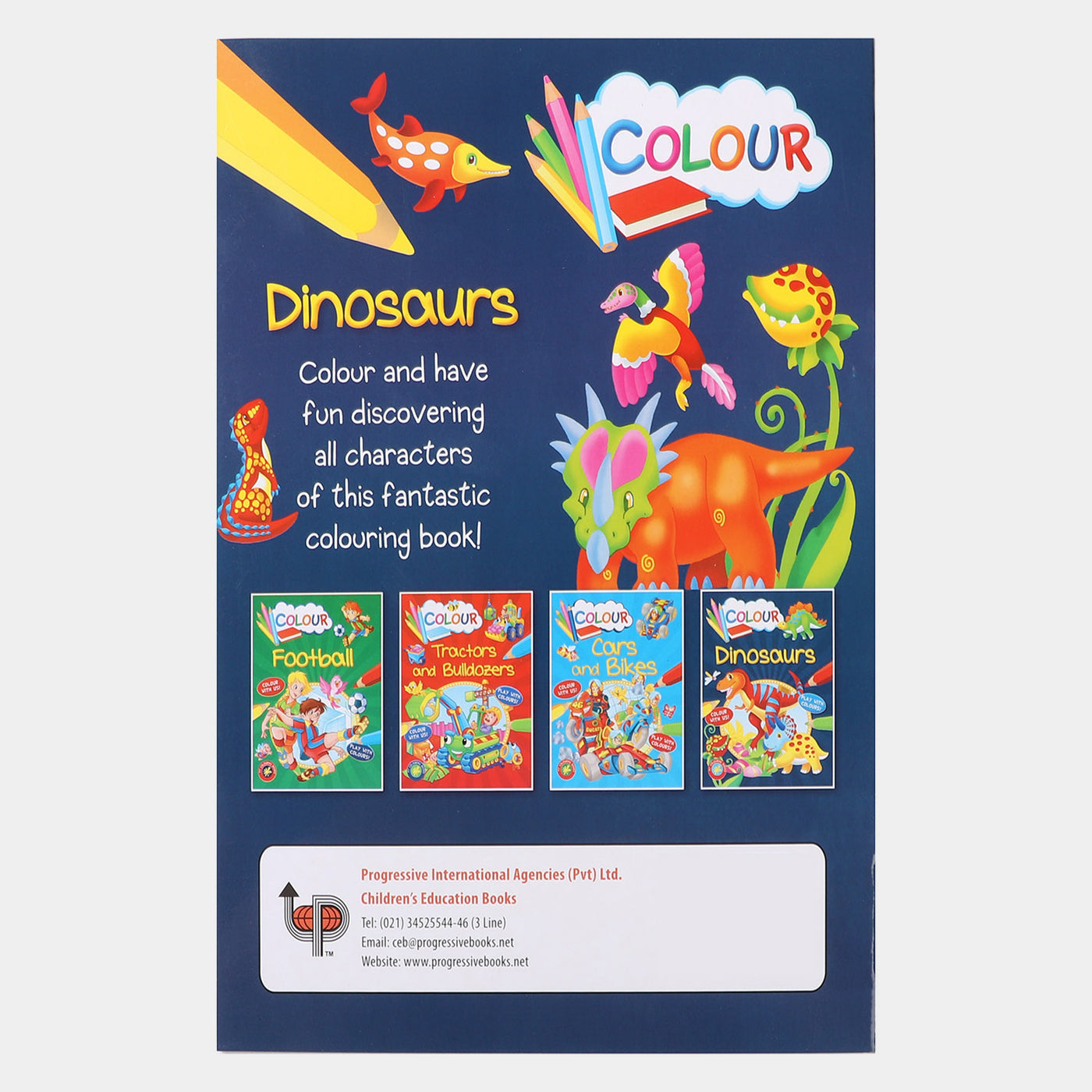 Dinosaur Colors Book For Kids