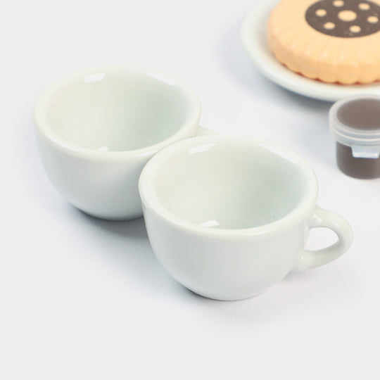 Painted Ceramic Tea Set
