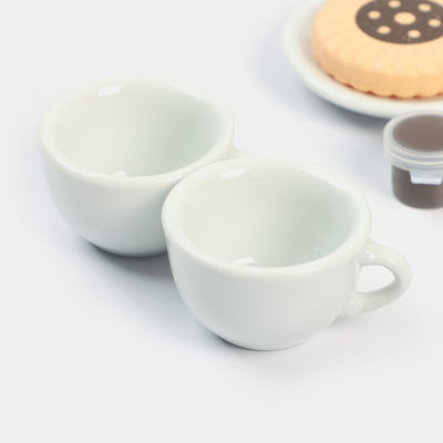 Painted Ceramic Tea Set