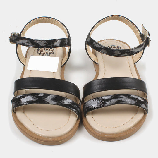 Girls Sandal 40-20 - Black/Silver