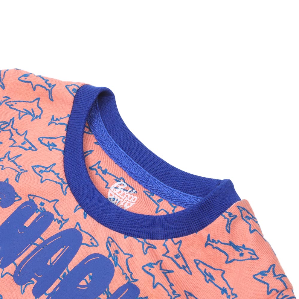 Infants Boys T-Shirt Shark - Mix