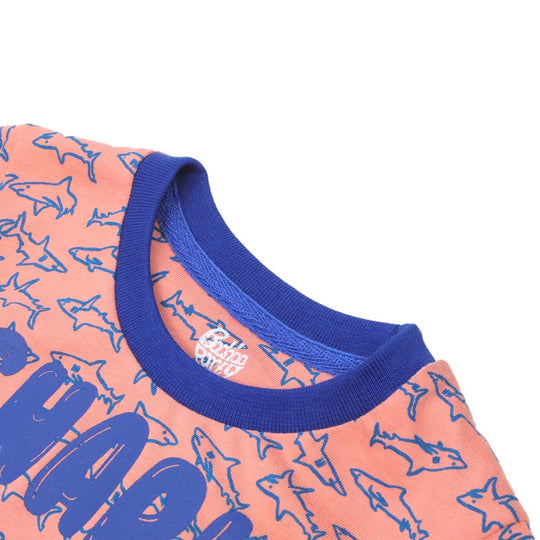 Infants Boys T-Shirt Shark - Mix