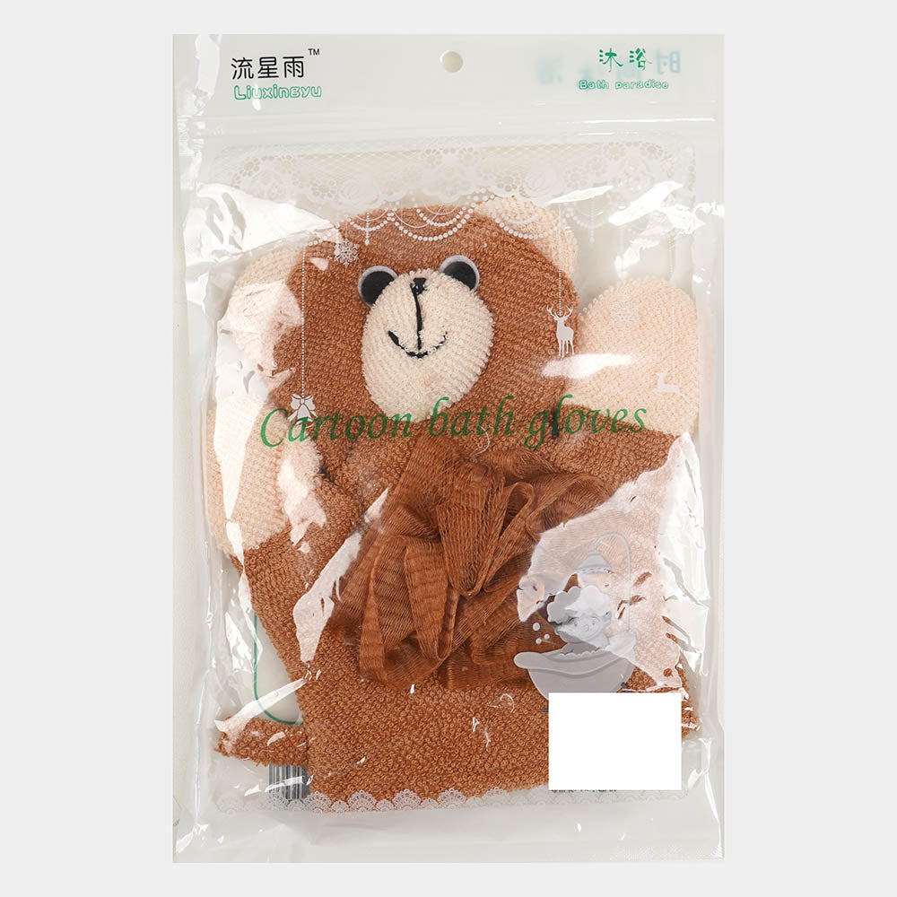 Cartoon Bath Gloves For Infant