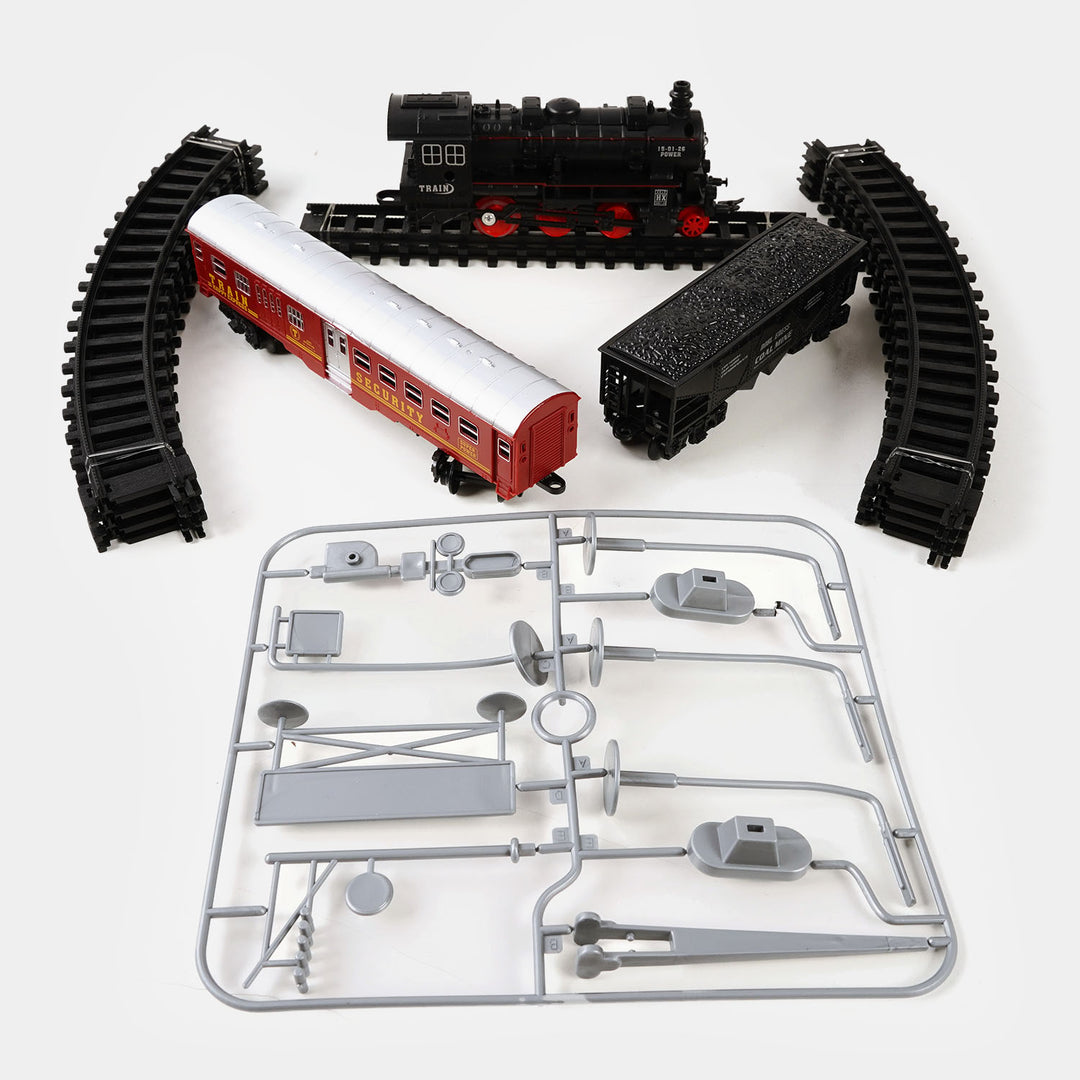 Classic Train Set with Tracks, Toy For Kids