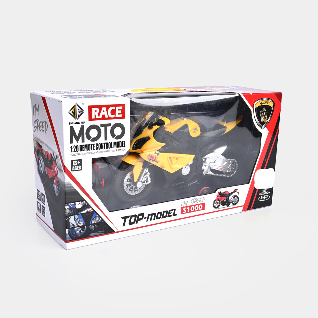 Remote Control Motorcycle With Light & Music