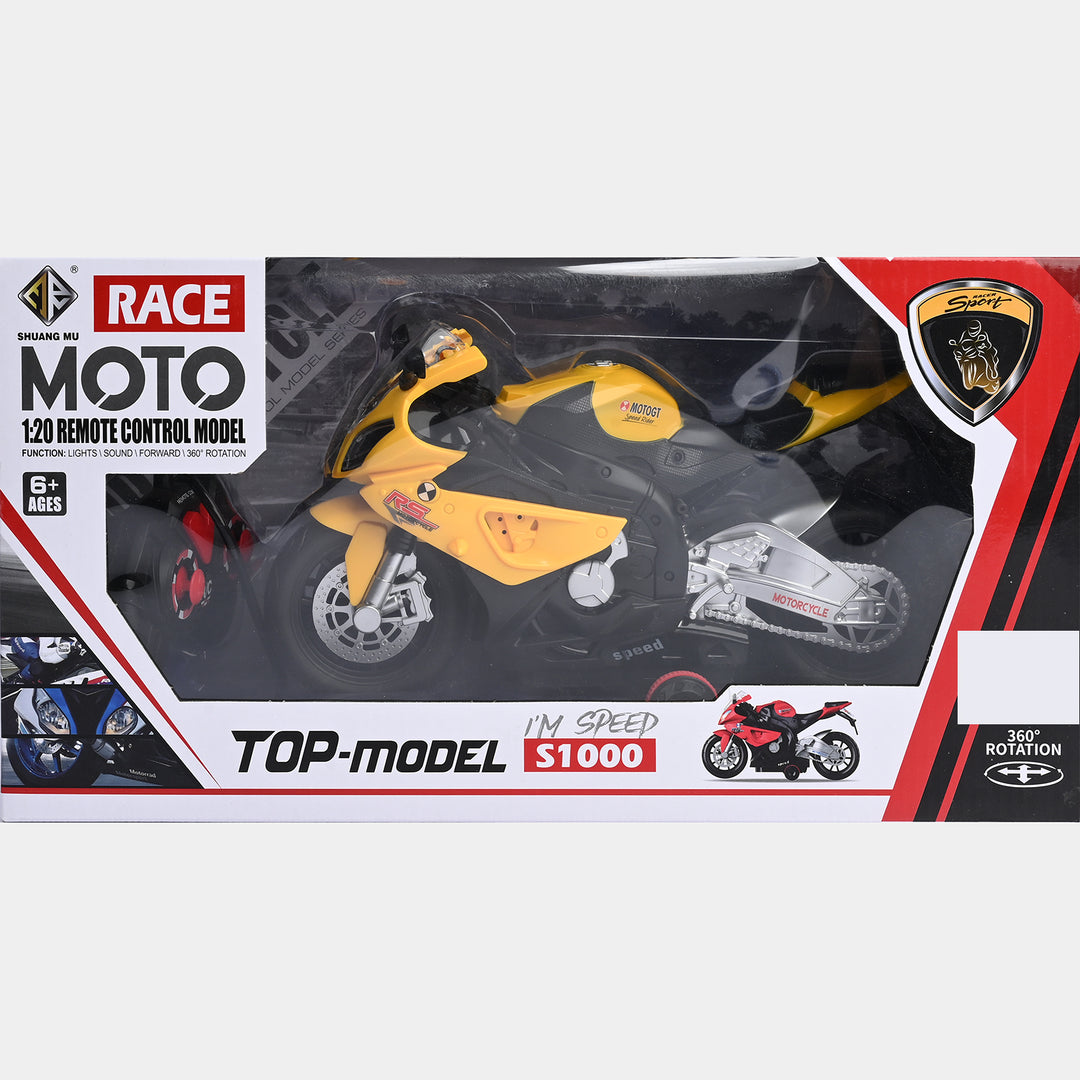 Remote Control Motorcycle With Light & Music