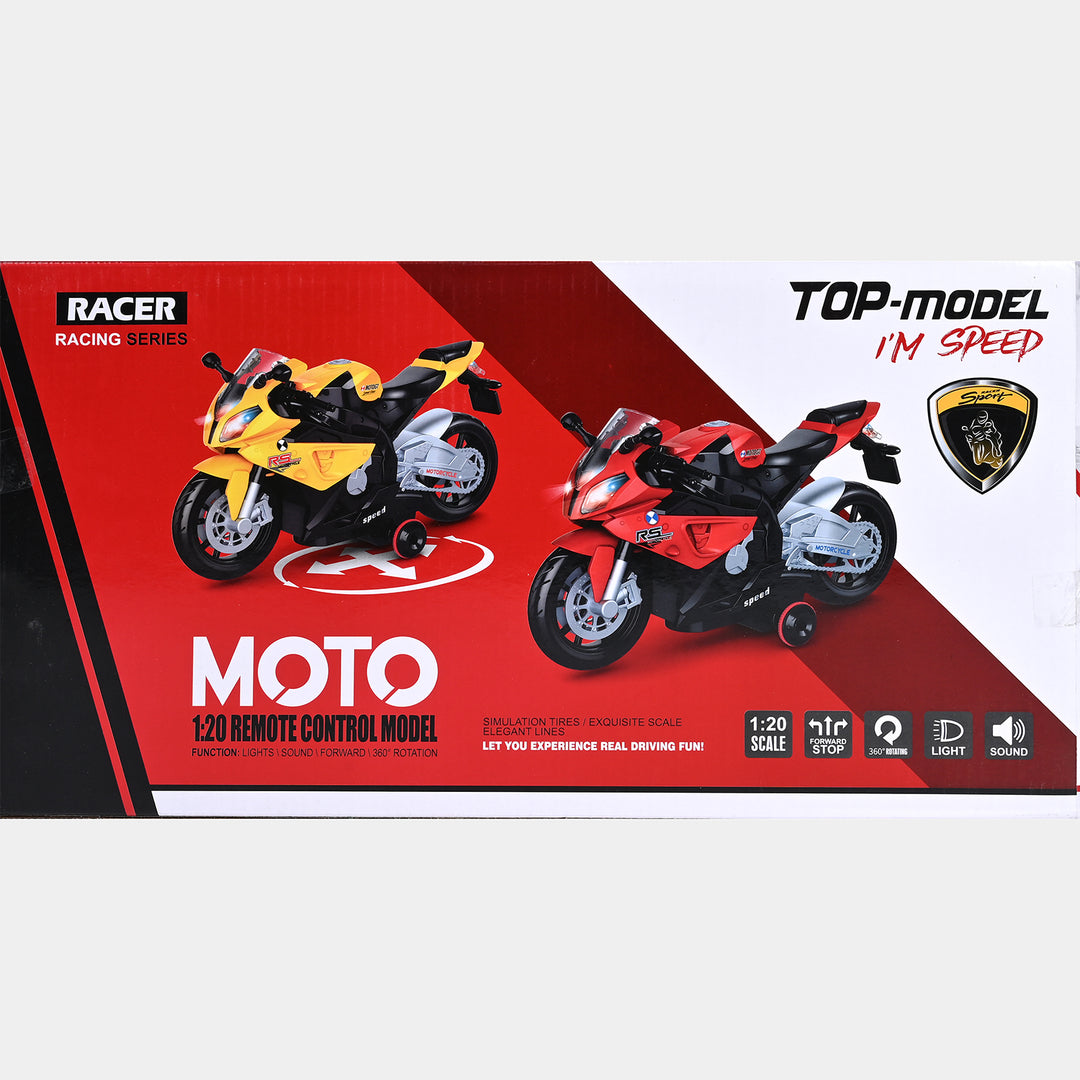 Remote Control Motorcycle With Light & Music