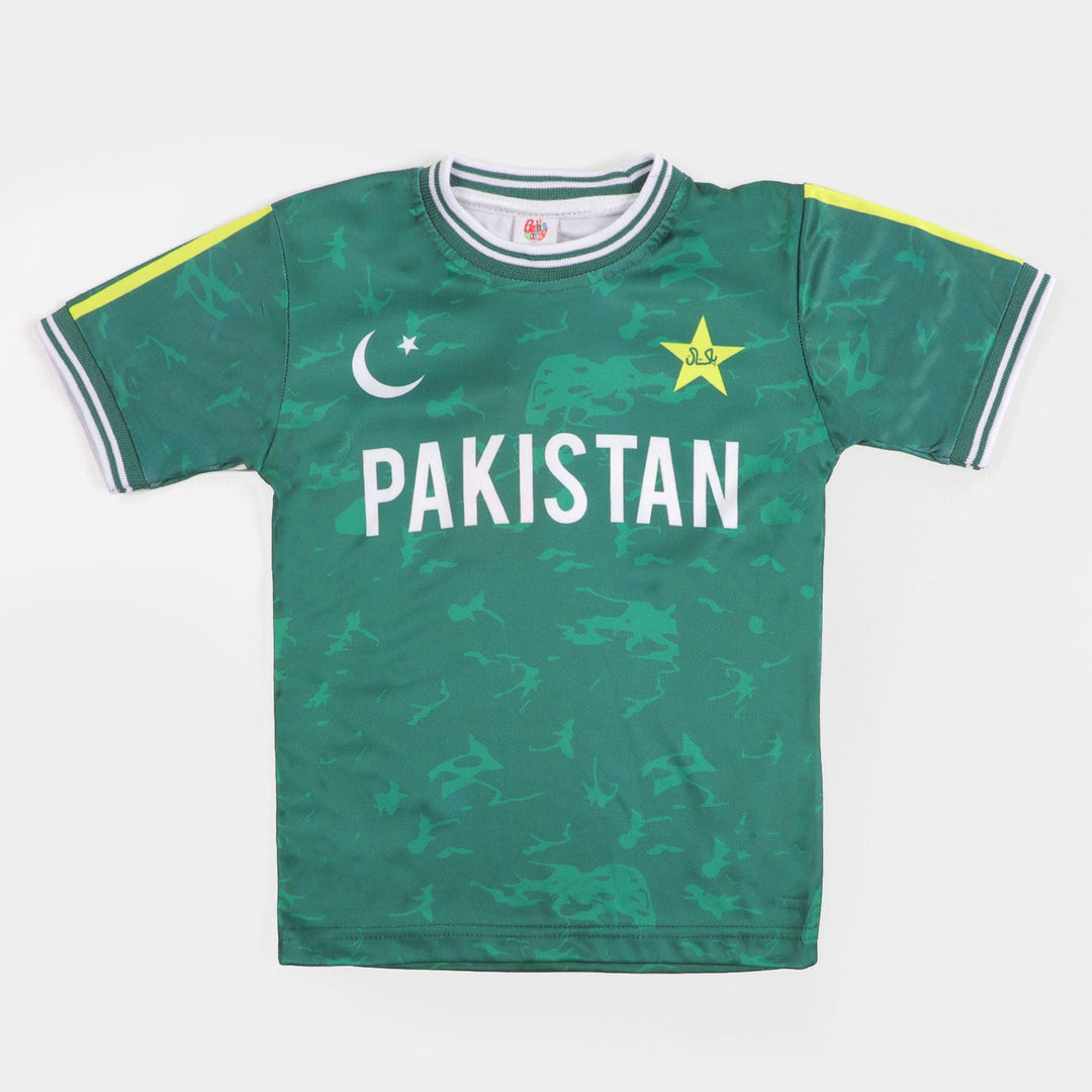 Unisex  T-Shirt H/S World Cup Fever - Green