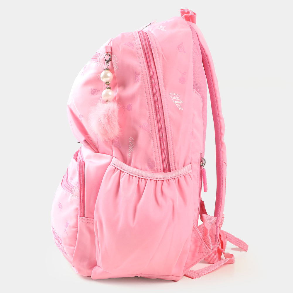 Stylish School Bag For Kids - Pink