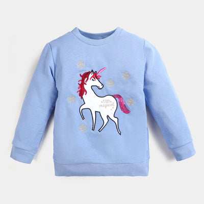 Girls Sweatshirt Stay Magical-Blue