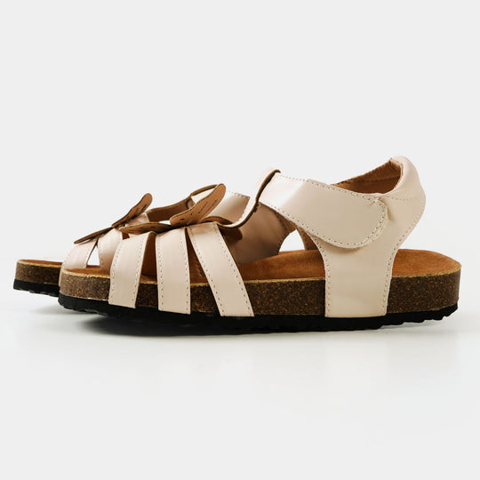 Girls Sandals H8009-18 - BEIGE