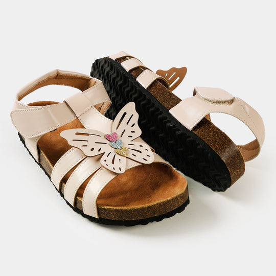 Girls Sandals H8009-18 - BEIGE