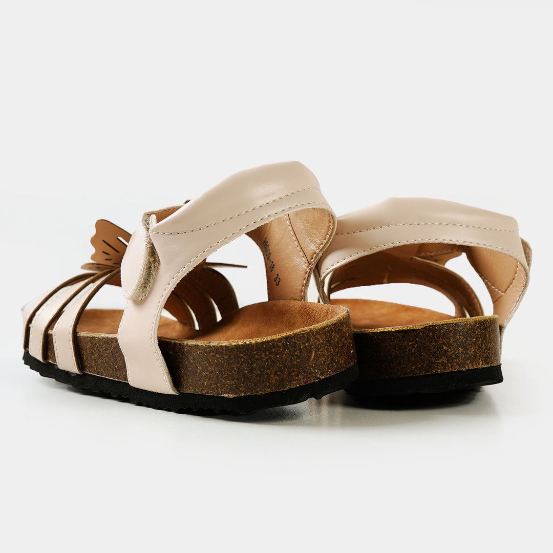 Girls Sandals H8009-18 - BEIGE