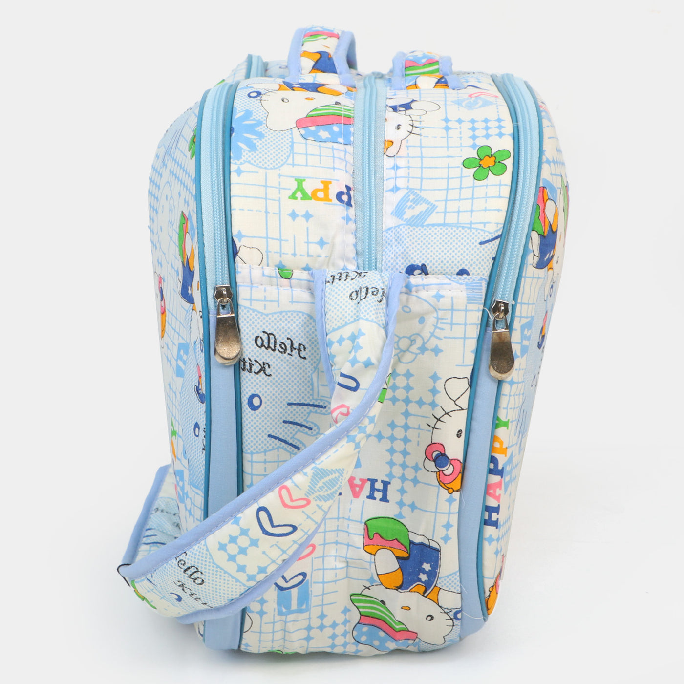 Baby Care Traveling Mother Printed Bag | Blue