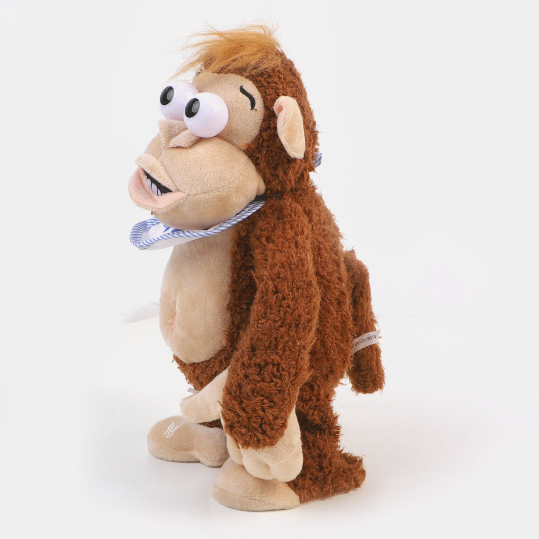 Crying Monkey Battery Operated Stuffed Toy For Kids