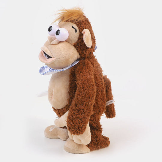 Crying Monkey Battery Operated Stuffed Toy For Kids