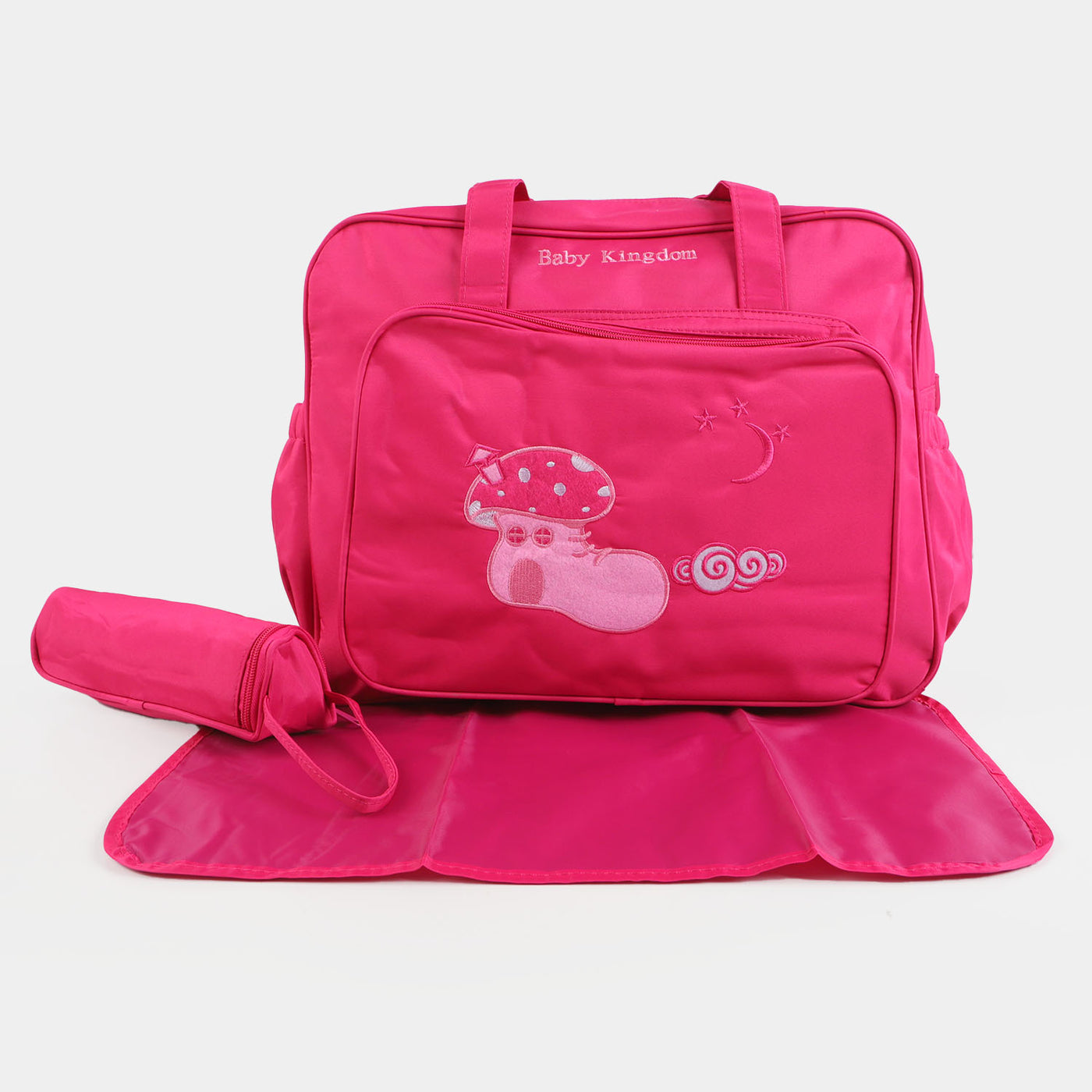 Mother Travel Large Baby Diaper Bag | Pink