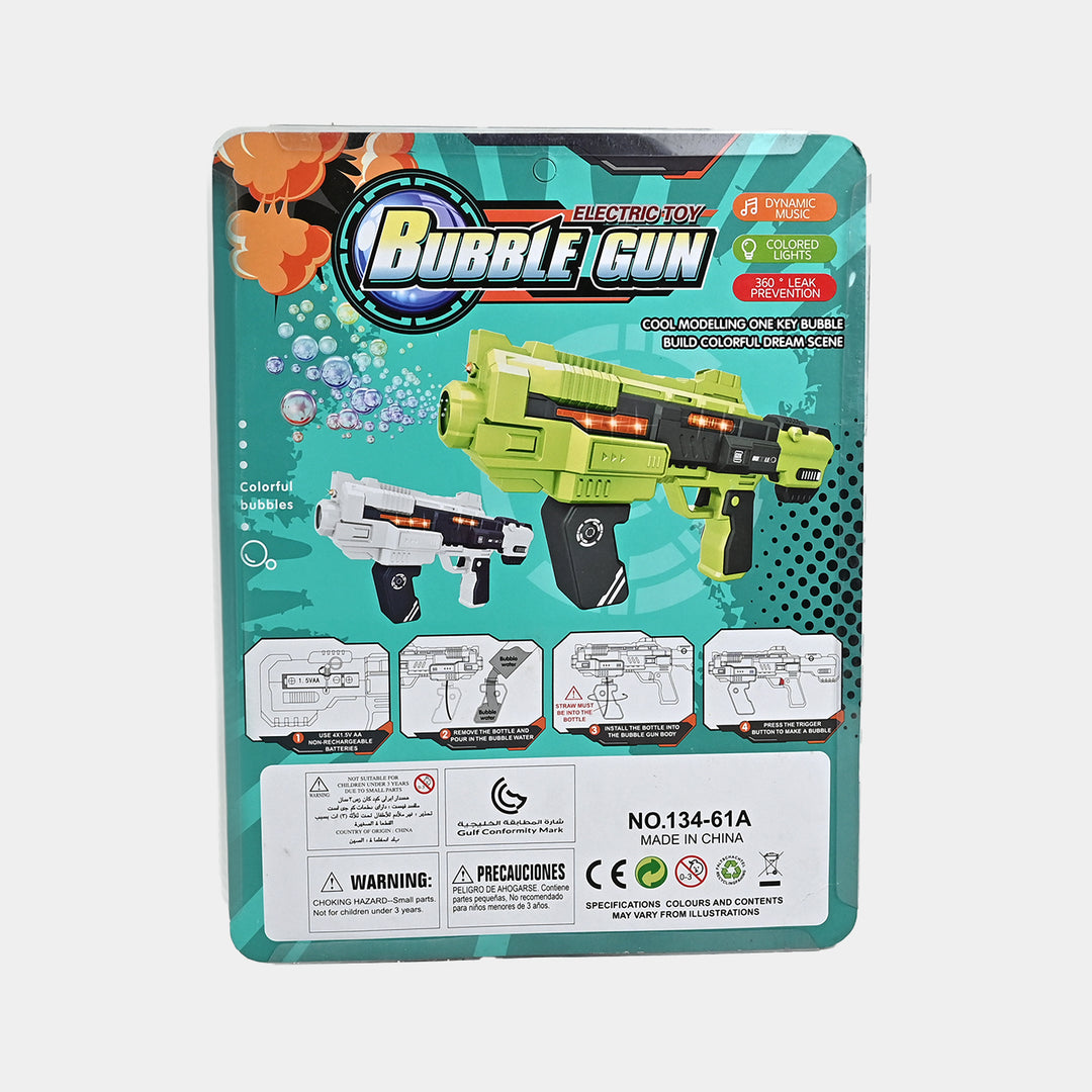 Electric Bubble Blaster Toy For Kids