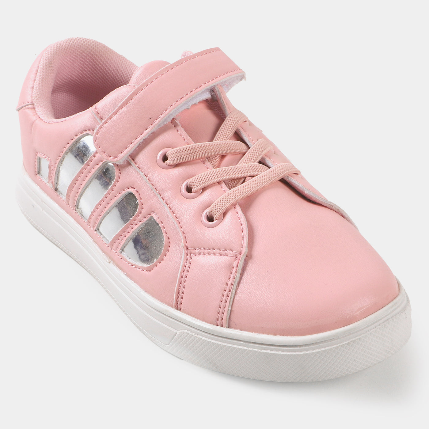 Girls Sneakers JS-2204 - SilverPink