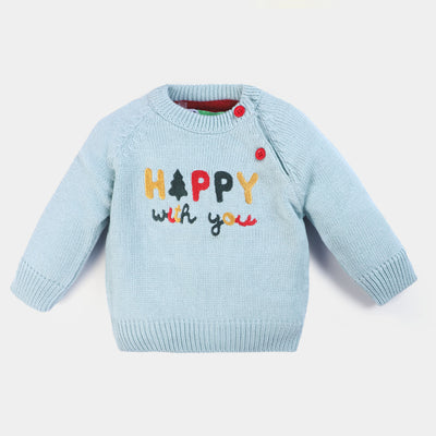Infant Boys Sweater r- L-Turqoise