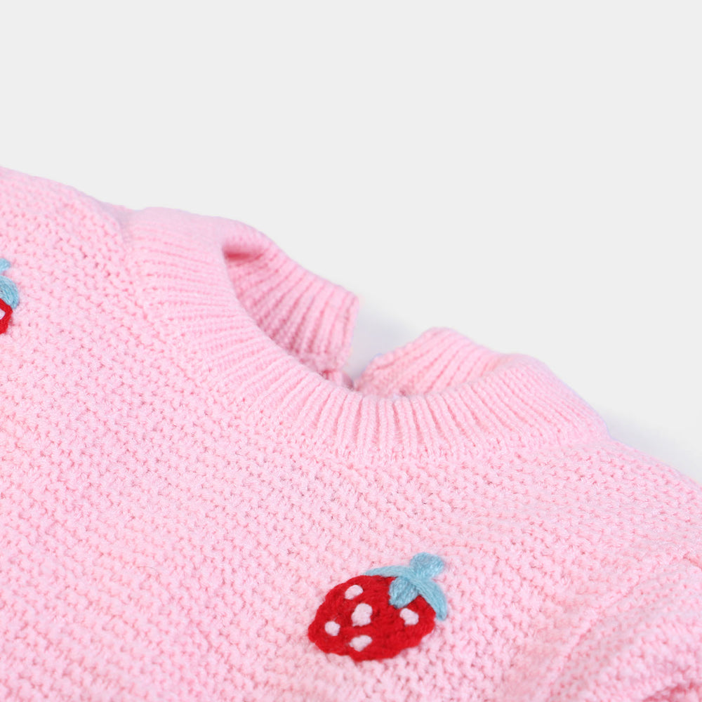 Infant Girls Sweater - Pink