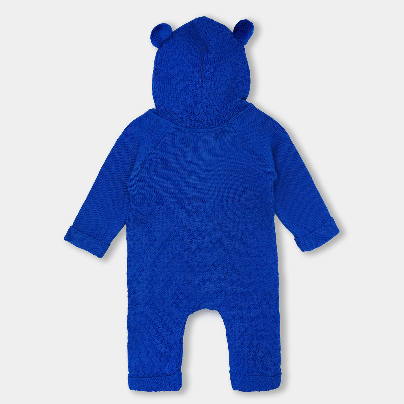 Infant Boys Knitted Romper -L-Blue