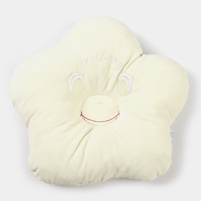 Baby Flat Head Pillow | Cream