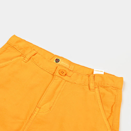 Boys Short Cotton Basic - Citrus