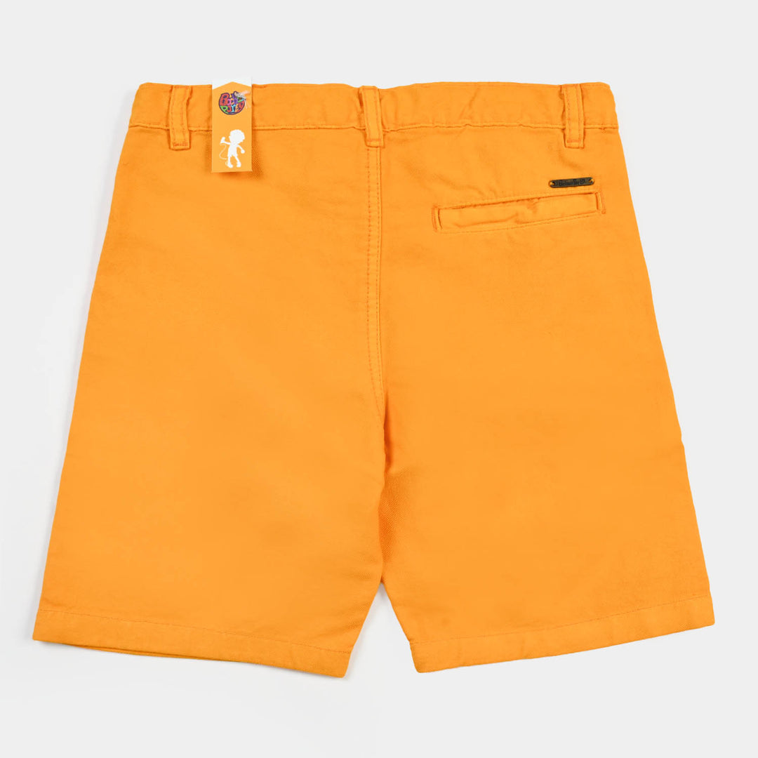 Boys Short Cotton Basic - Citrus