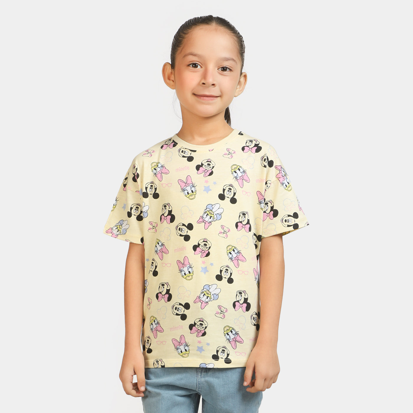 Girls T-Shirt H/S Looney Toones - Alabaster