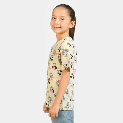 Girls T-Shirt H/S Looney Toones - Alabaster