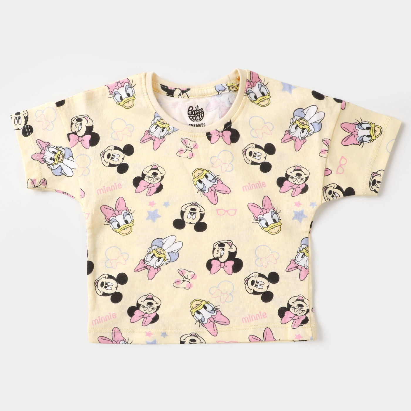 Infant Girls T-Shirt Printed - cream