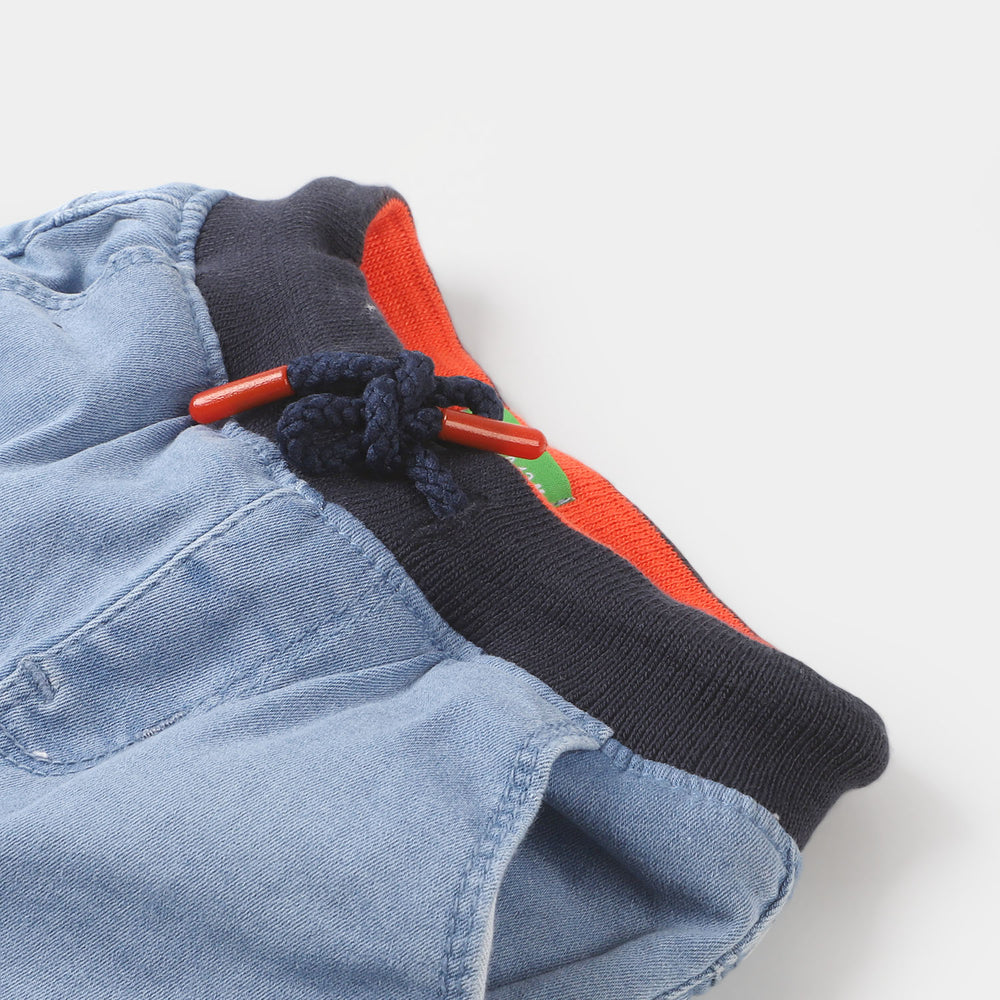 Infant Boys Denim Short Cool kid - Ice Blue